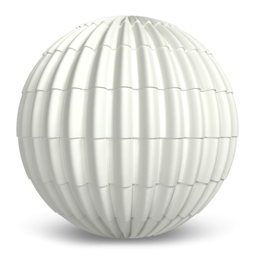 Matte White 3D texture