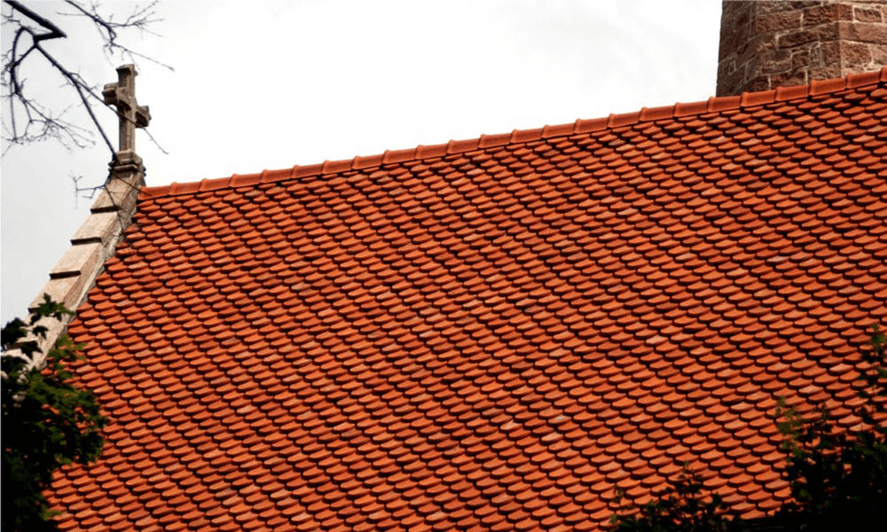 Ludowici French Roof Ceramic Tile – Individual Used Tile – Authentic Restoration