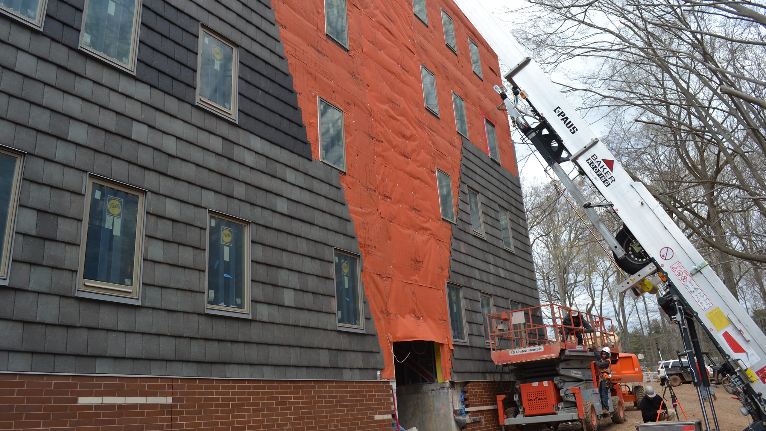 Princeton University Featuring LudoSlate Terra Cotta Interlocking Roof Tile and NeXclad Terra Cotta Cladding