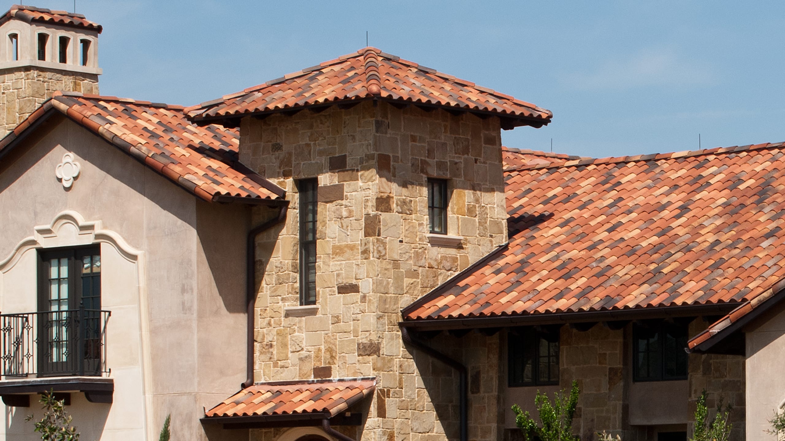 Private Residence in Fort Worth Featuring Ludowici Spanish Clay Roof Tile
