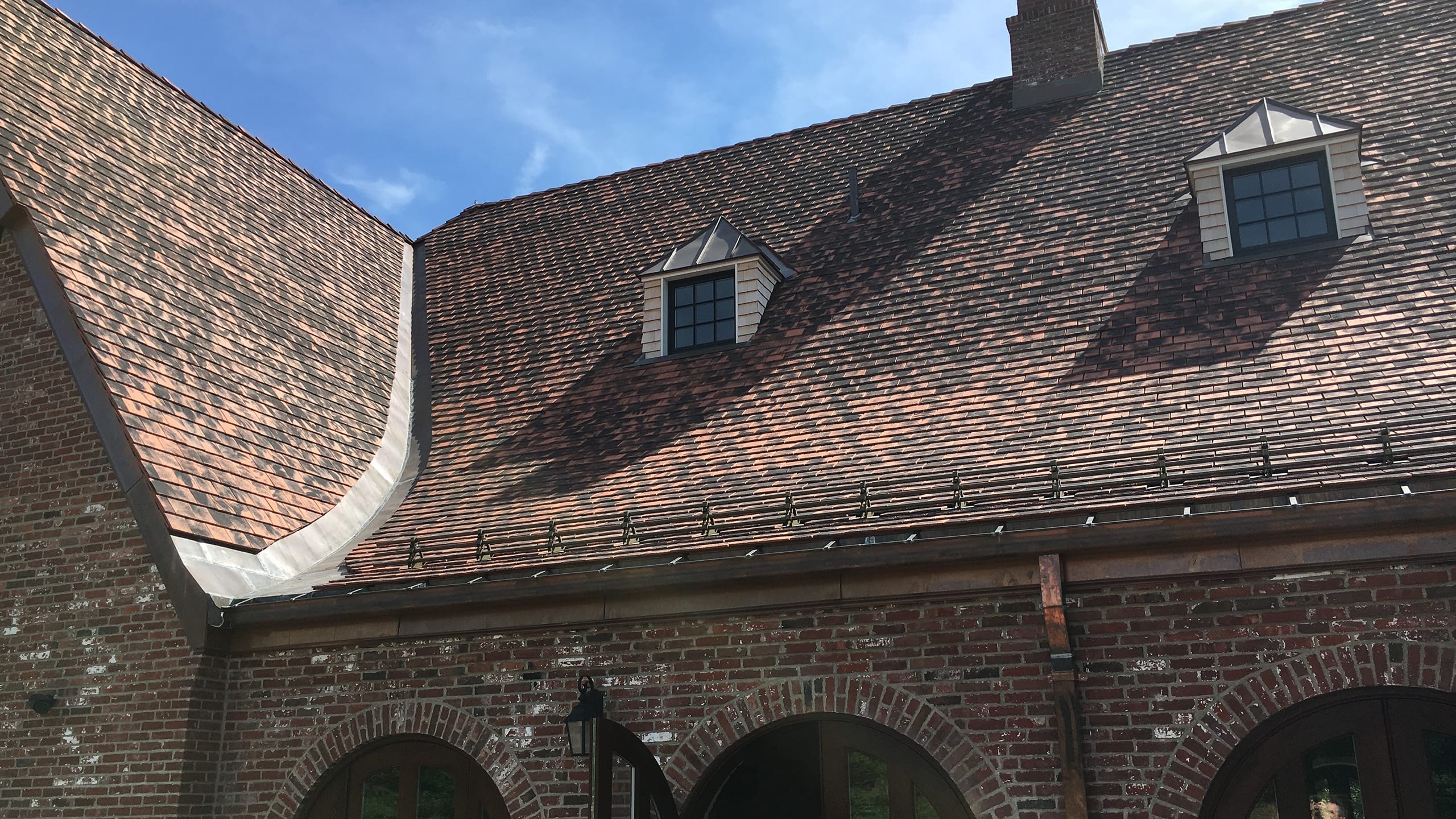 George Wright Clubhouse Featuring Ludowici Norman Clay Roof Tile