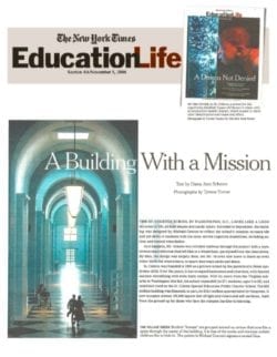New york times - st. Coletta school feature